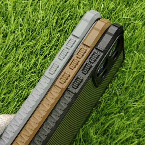 Oppo Reno 13 Premium Transparent Armour Stylish Back Cover - Image 3