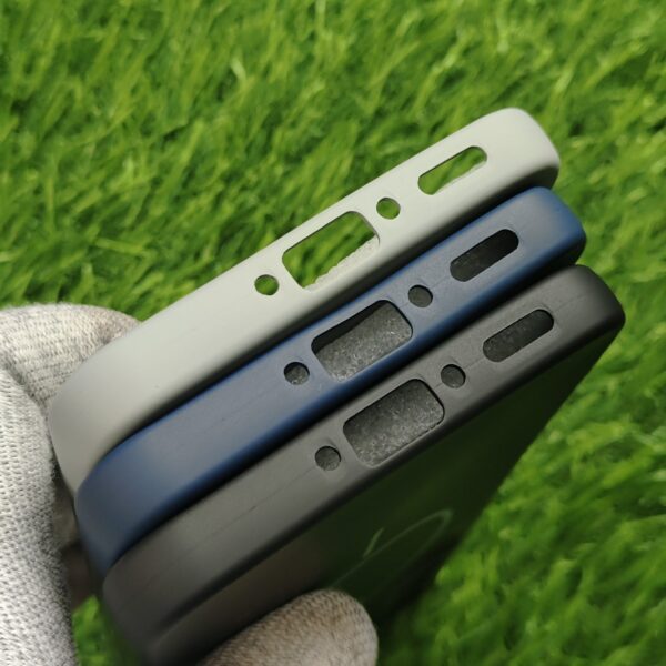 Samsung A36 Silicon No Magsafe Back Cover With Cloth Inside - Image 4