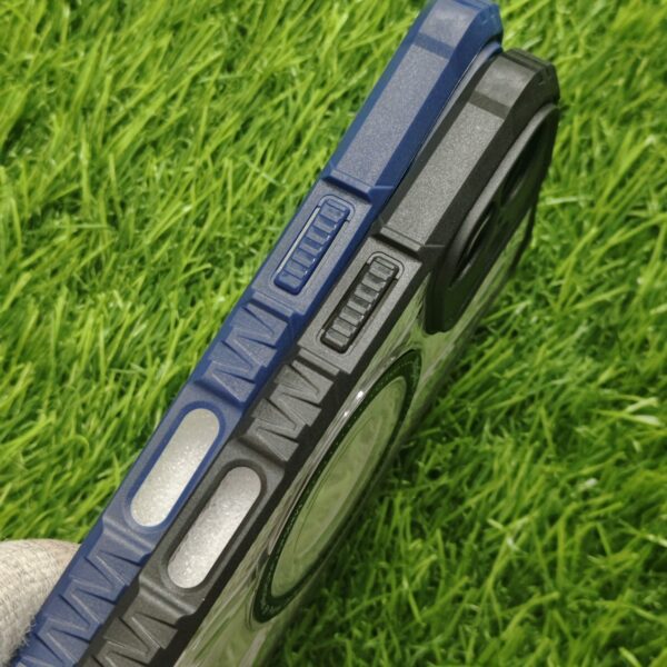 iPhone 16 & 16 Pro & 16 Pro Max Premium Transparent Armour Magsafe Back Cover - Image 3