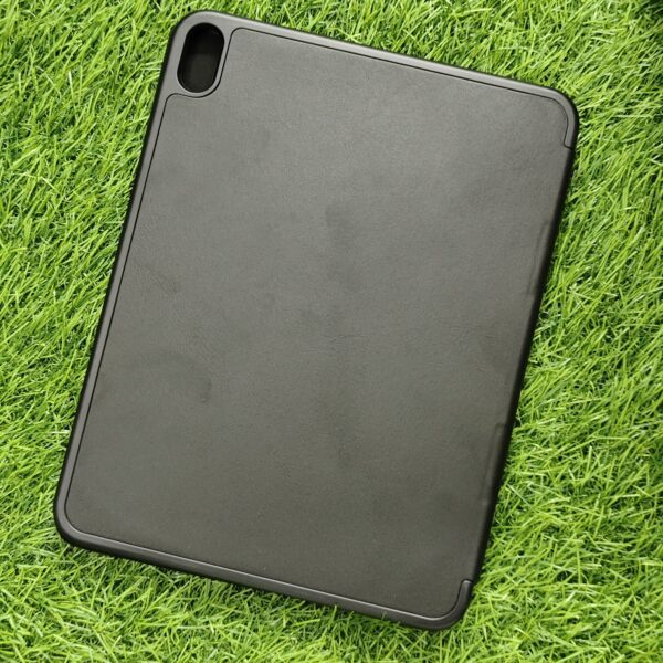 iPad 2025 (A16) 11th Generation 11 Inch Transparent Premium Leather Finish Flip Back Cover 3 Fold - Image 4
