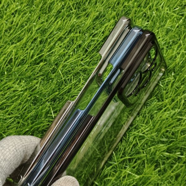 Realme 15 Pro Stylish Transparent Chrome PC Hard Back Cover - Image 3
