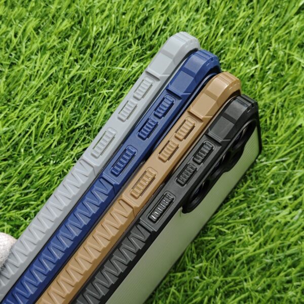 Samsung Galaxy S24 FE Premium Transparent Armour Stylish Back Cover - Image 3