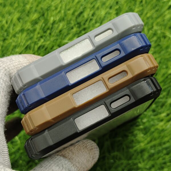 Samsung Galaxy S24 FE Premium Transparent Armour Stylish Back Cover - Image 4
