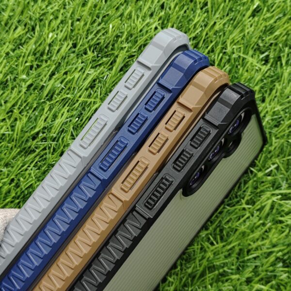 Samsung Galaxy S23 FE Premium Transparent Armour Stylish Back Cover - Image 3