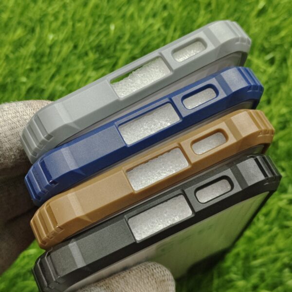 Samsung Galaxy S23 FE Premium Transparent Armour Stylish Back Cover - Image 4