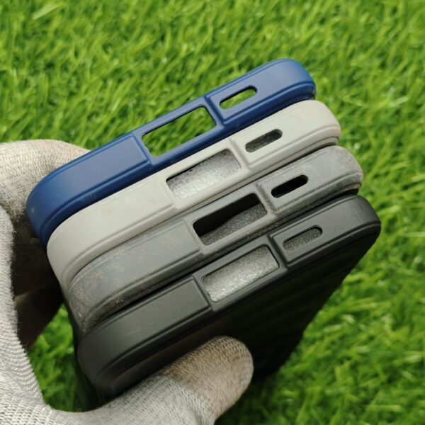 Samsung Galaxy S24 FE Premium Silicon Back Cover With Soft Cloth Inside - Image 4