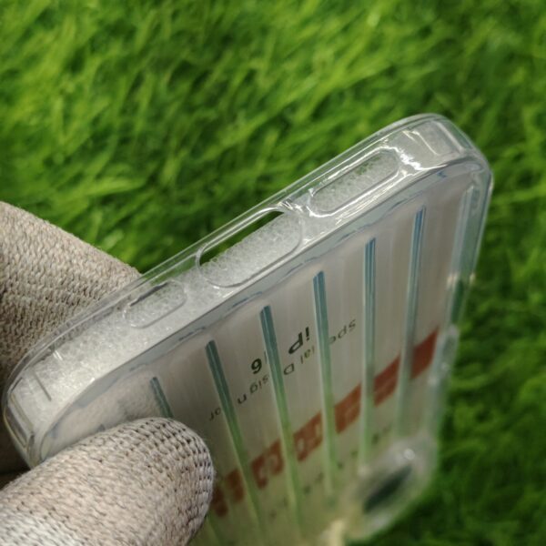 iPhone 16 & 16 Air & 16 Pro & 16 Pro Max Silicon Transparent Strips Totu Back Cover - Image 4