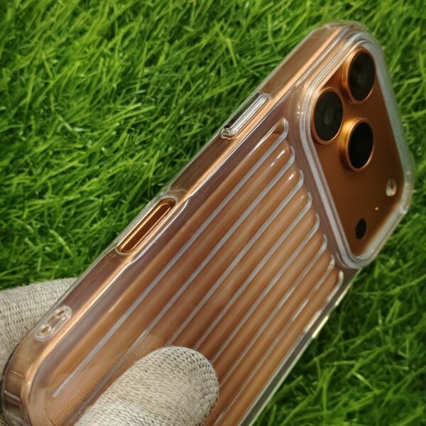 iPhone 17 & 17 Air & 17 Pro & 17 Pro Max Silicon Transparent Strips Totu Back Cover - Image 7