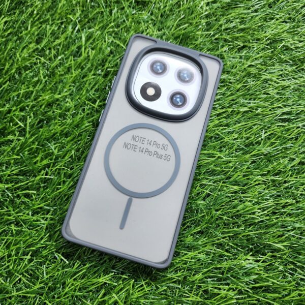 Redmi Note 13 Pro & 14 Pro Plus Matte Skin Back Cover No Magsafe - Image 4