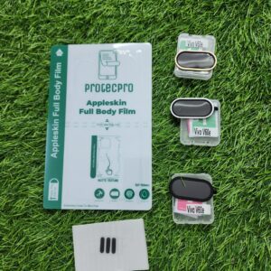 Vivo V60e Camera Lens Protector & Back Lamination & Speaker Grill Sticker Combo