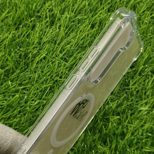 Vivo Y400 Shockproof Silicon Transparent Back Cover No Magsafe - Image 3