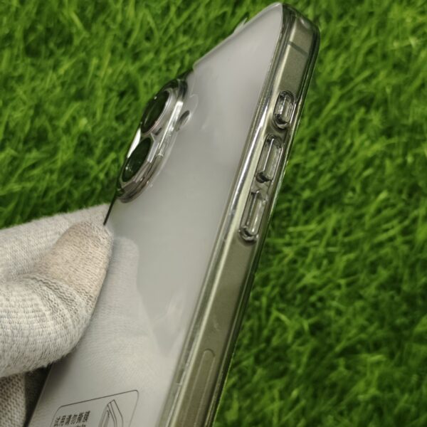 iPhone 16 & 16 Pro & 16 Pro Max Premium Matte Silicon Side Transparent Back Cover - Image 10