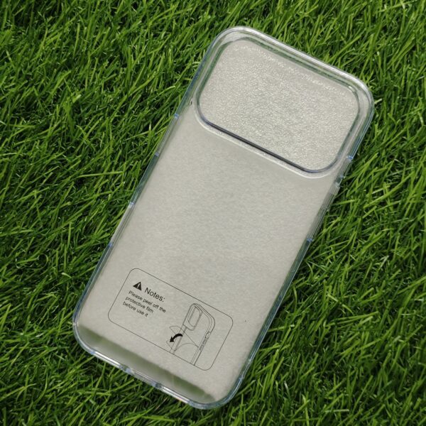 iPhone 17 & 17 Pro & 17 Pro Max Premium Matte Silicon Side Transparent Back Cover - Image 6