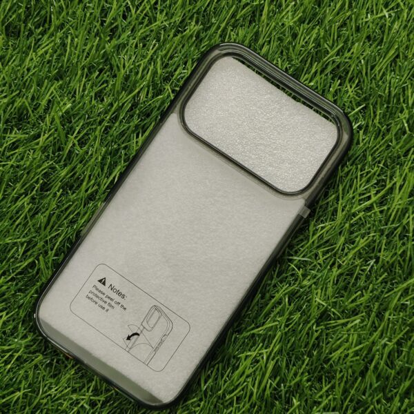 iPhone 17 & 17 Pro & 17 Pro Max Premium Matte Silicon Side Transparent Back Cover - Image 7