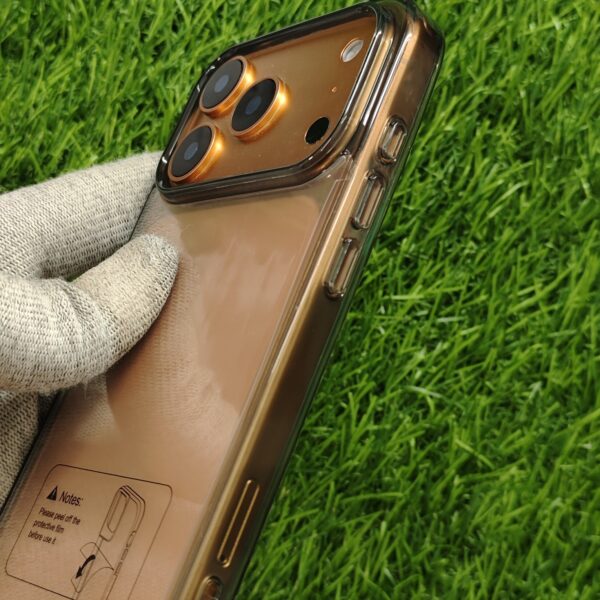 iPhone 17 & 17 Pro & 17 Pro Max Premium Matte Silicon Side Transparent Back Cover - Image 10
