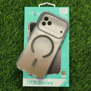 iPhone 17 & 17 Air & 17 Pro & 17 Pro Max IMD Series Luxury Transparent Magsafe Back Cover Tranzo