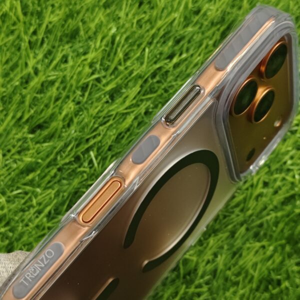 iPhone 17 & 17 Air & 17 Pro & 17 Pro Max IMD Series Luxury Transparent Magsafe Back Cover Tranzo - Image 6