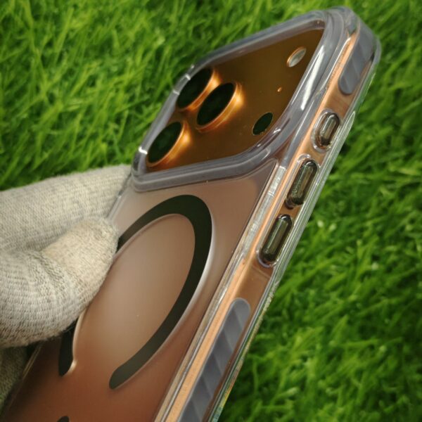 iPhone 17 & 17 Air & 17 Pro & 17 Pro Max IMD Series Luxury Transparent Magsafe Back Cover Tranzo - Image 8