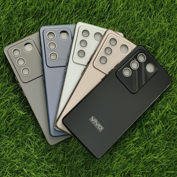 Vivo V27 & V27 Pro Luxury Matte Chrome Finish Back Cover