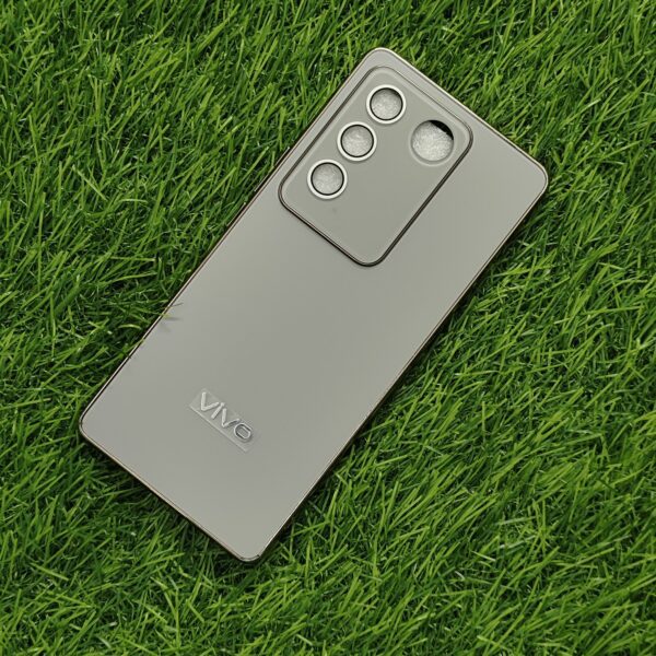 Vivo V27 & V27 Pro Luxury Matte Chrome Finish Back Cover - Image 6