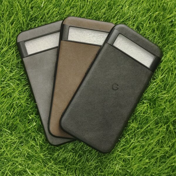 Google Pixel 8a Premium Leather Finish Back Cover - Image 2