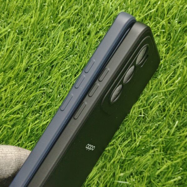 Oppo Reno 12 Pro OG Silicon Back Cover With Soft Cloth inside - Image 3