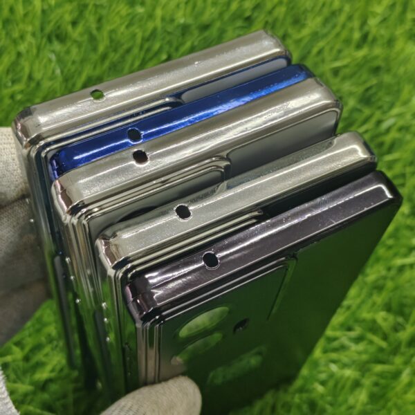 Motorola Edge 50 Fusion & G85 & G96 Luxury Matte Chrome Finish Magsafe Back Cover - Image 5