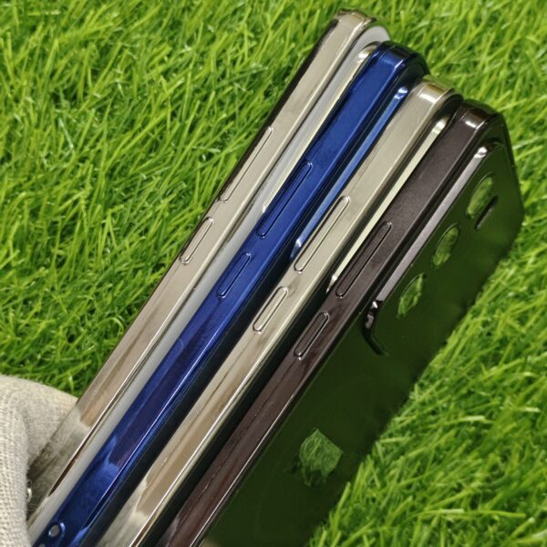 Oppo Reno 12 Luxury Matte Chrome Finish Magsafe Back Cover - Image 3
