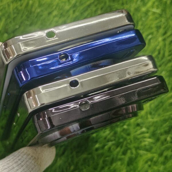 Vivo X200 Pro Luxury Matte Chrome Finish Magsafe Back Cover - Image 5