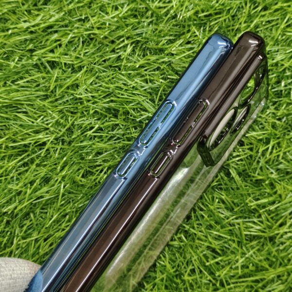 Realme GT 7 & 7T Stylish Transparent Chrome PC Hard Back Cover - Image 3