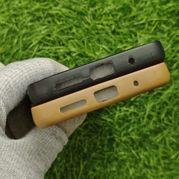 Redmi 10 Prime Premium Leather Finish Back Cover No Magsafe - Image 4