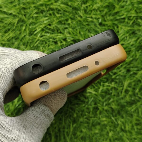 Redmi 10 Prime Premium Leather Finish Back Cover No Magsafe - Image 5