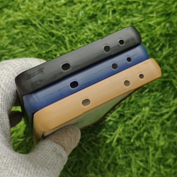 Realme GT 6 & 6T Premium Leather Finish Back Cover No Magsafe - Image 5