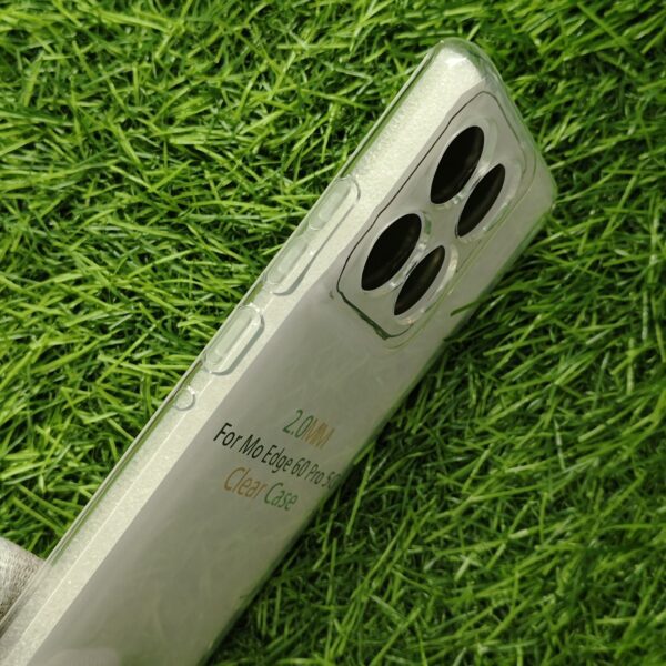Motorola Edge 60 Pro Transparent Back Cover TOTU 2X ( Buy One Get One Free) - Image 3
