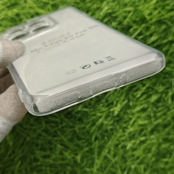 Motorola Edge 60 Pro Transparent Back Cover TOTU 2X ( Buy One Get One Free) - Image 4