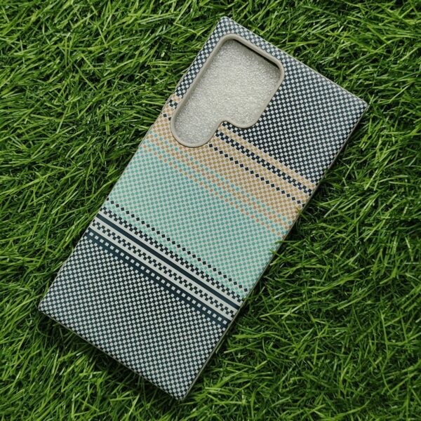 Samsung Galaxy S24 Ultra Premium Pixel Design Back Cover With Cloth Inside - Image 6