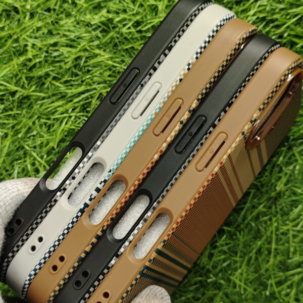 iPhone 16 & 16 Pro & 16 Pro Max Premium Pixel Design Back Cover With Cloth Inside - Image 5
