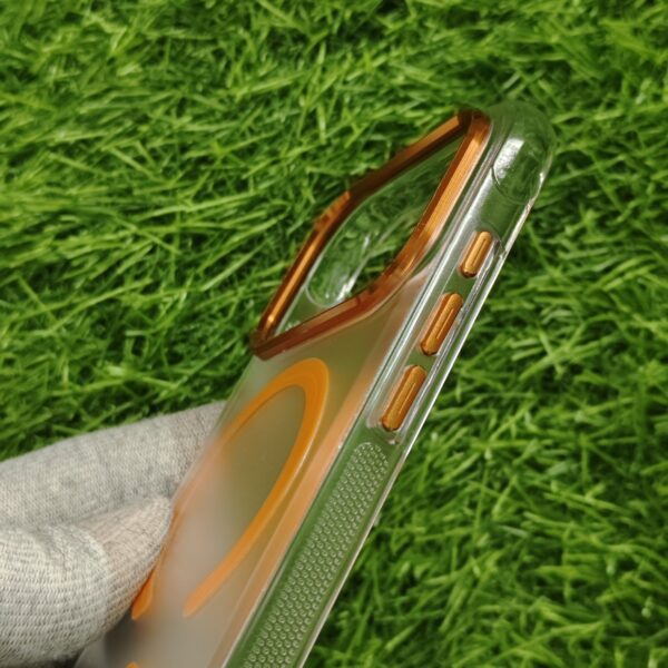 iPhone 17 & 17 Pro & 17 Pro Max Berlia Stylish Matte Magsafe Side Textured Back Cover - Image 5