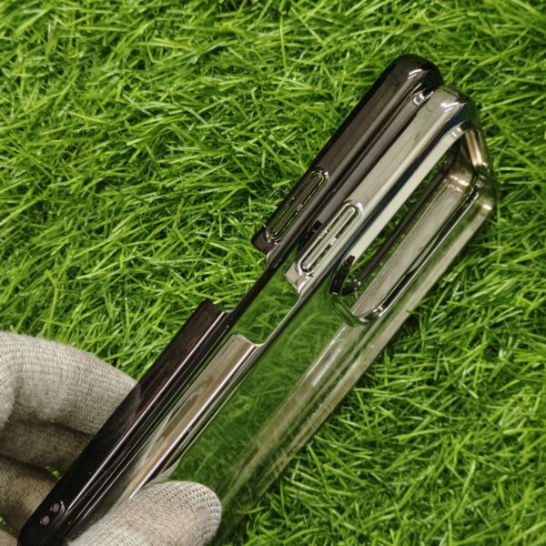 Vivo Y31 Pro Stylish Transparent Chrome PC Hard Back Cover - Image 3