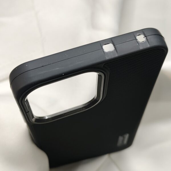Oppo F31 Black Nilkin Back Cover with cloth inside - Image 5