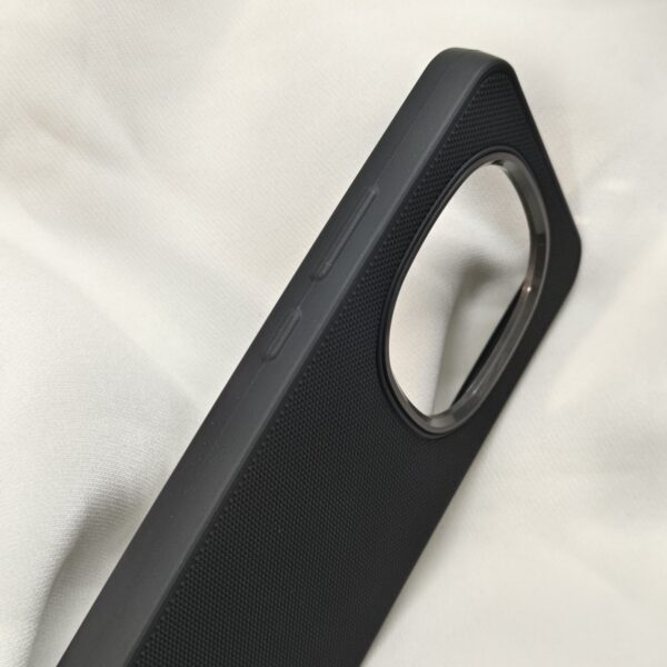 Oppo F31 Pro Black Nilkin Back Cover with cloth inside - Image 3