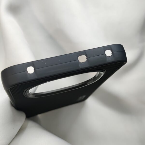 Oppo F31 Pro Black Nilkin Back Cover with cloth inside - Image 5