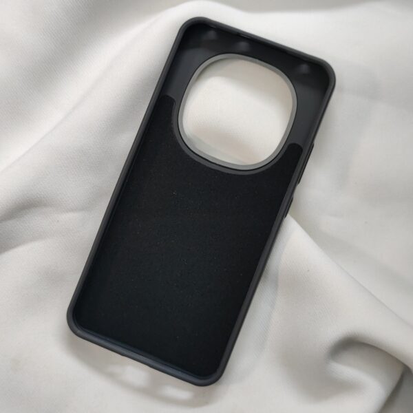 Oppo F31 Pro Black Nilkin Back Cover with cloth inside - Image 6