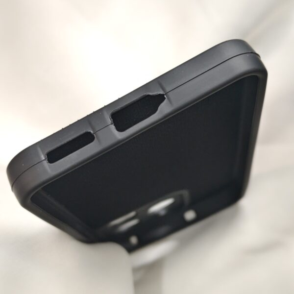 Realme 15T Black Nilkin Back Cover with cloth inside - Image 4