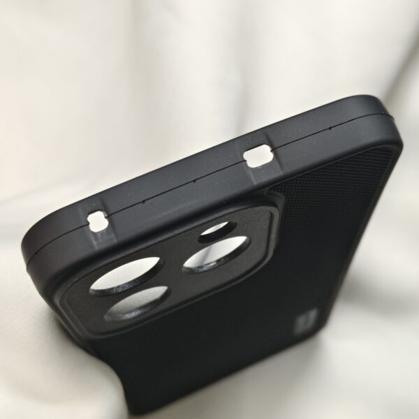 Realme 15T Black Nilkin Back Cover with cloth inside - Image 5