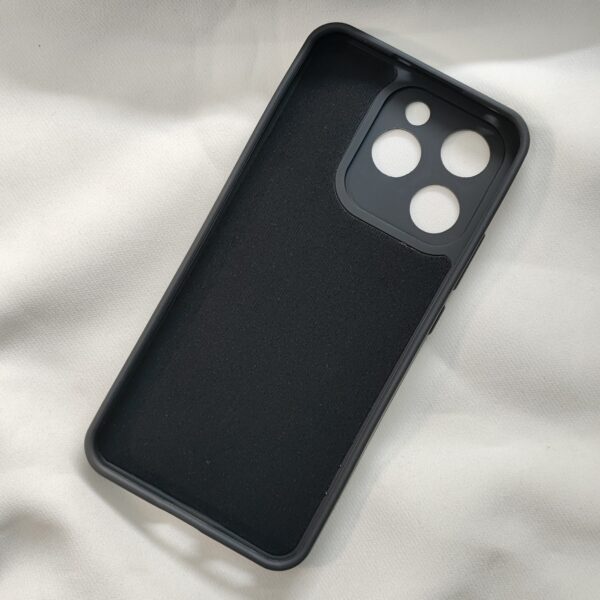 Realme 15T Black Nilkin Back Cover with cloth inside - Image 7