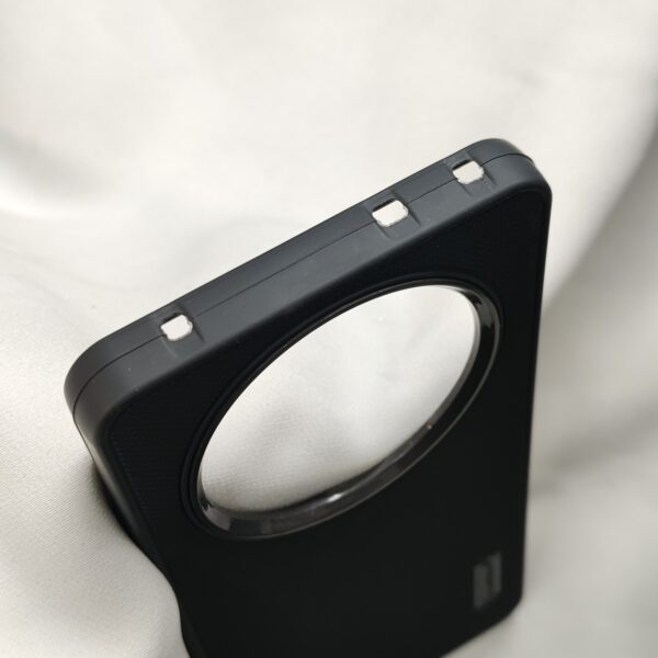 Oppo F31 Pro Plus Black Nilkin Back Cover with cloth inside - Image 5