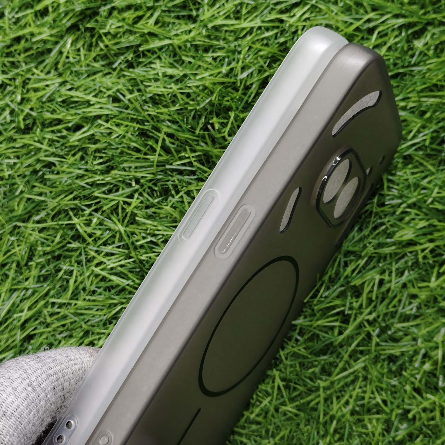 Nothing Phone 2A Plus Paper Silicon Shadow Back Cover No Magsafe - Image 3