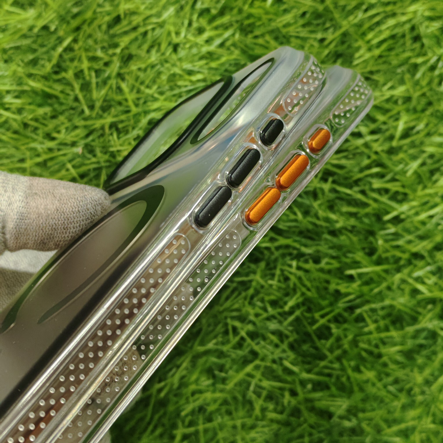 iPhone 17 & 17 Air & 17 Pro & 17 Pro Max Luxury Gradient Matte Transparent Magsafe Case - Image 5