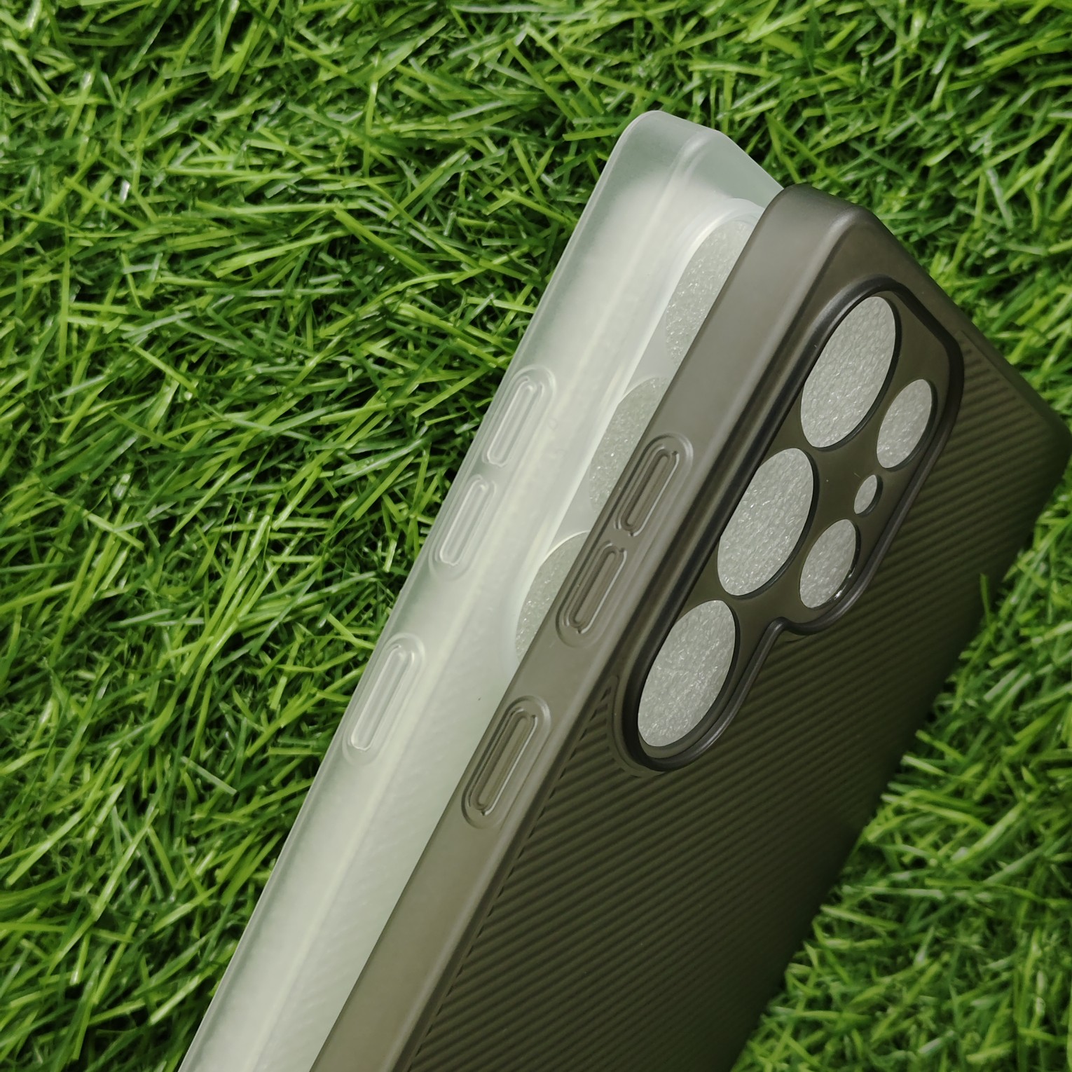 Samsung Galaxy S25 Ultra Paper Thin Matte PC Hard Strips Back Cover - Image 3